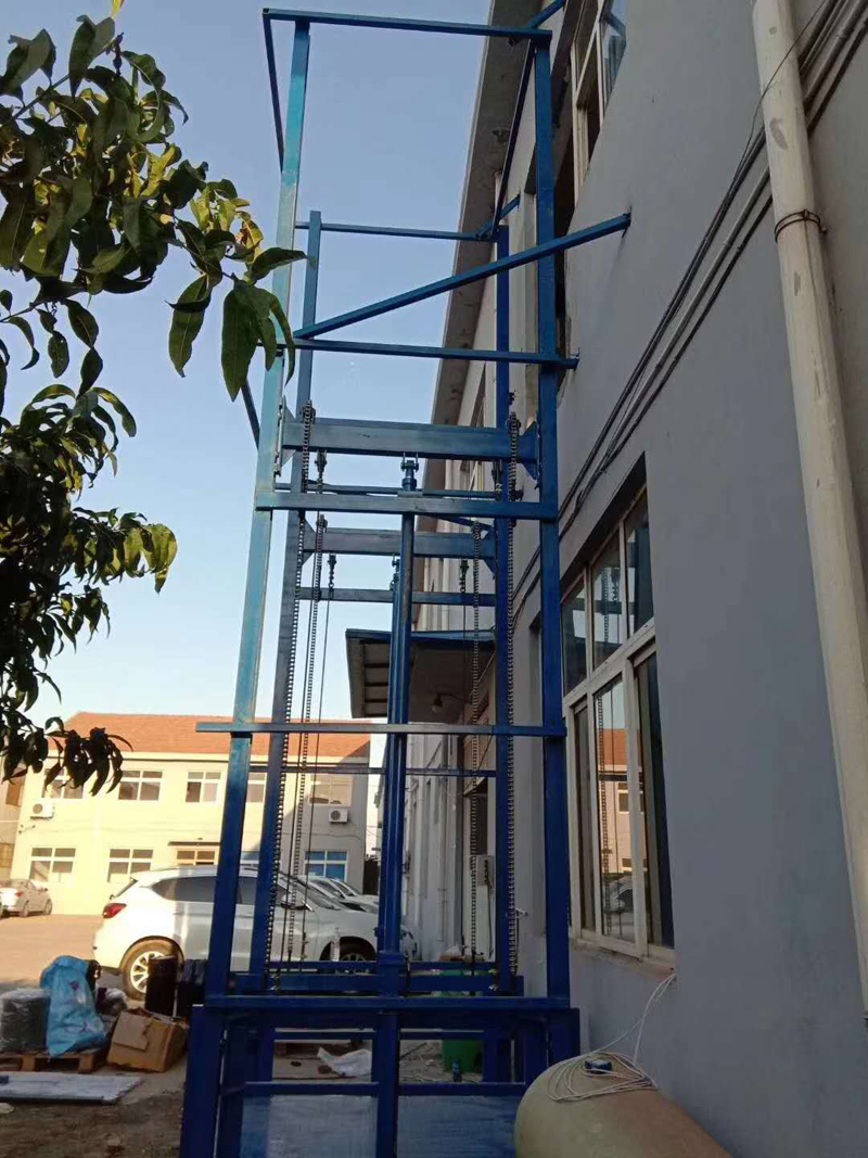 室外2層升降貨梯 室外2層升降貨梯